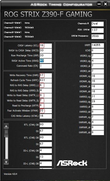 Asrock timing configurator как пользоваться