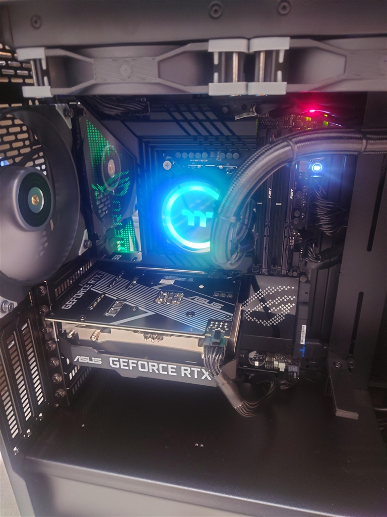 価格.com - 『取付後、シンプルで良いです。』Thermaltake TOUGHLIQUID 280 ARGB Sync CL-W320 ...