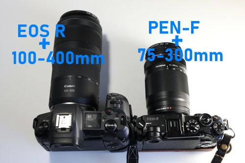 価格.com - 『RF100-400mm とZuiko75-300』オリンパス M.ZUIKO DIGITAL