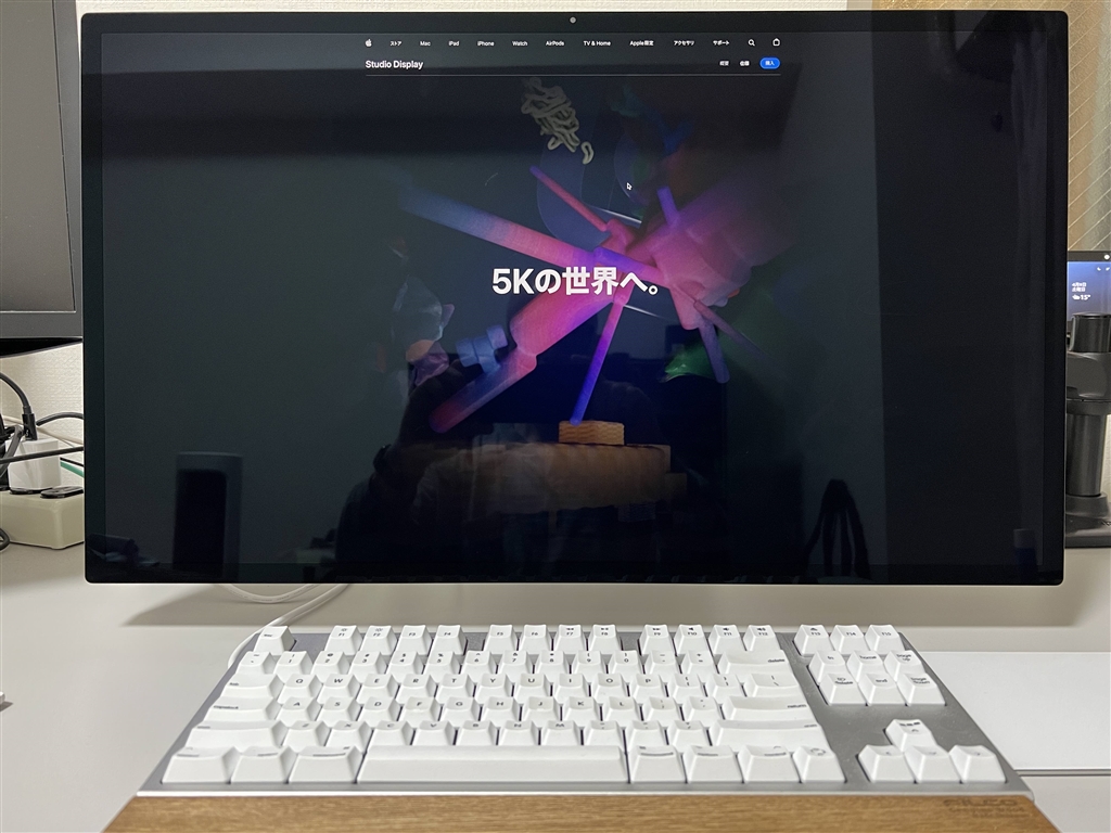 新作セールApple Studio Display 標準ガラス VESAマウントアダプタ PCケーブル・コネクタ