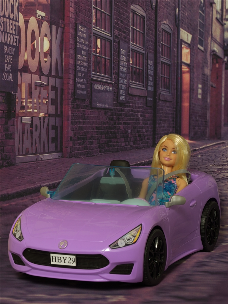 『写真4）HBY29のデフォルト』マテル バービー バービーとおでかけ！ かわいいピンクのクルマ FPR57 6084さんの