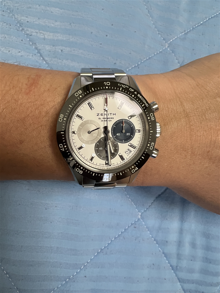 価格.com - 『手首周り17.5cmです。イメージの参考になれば』ゼニス