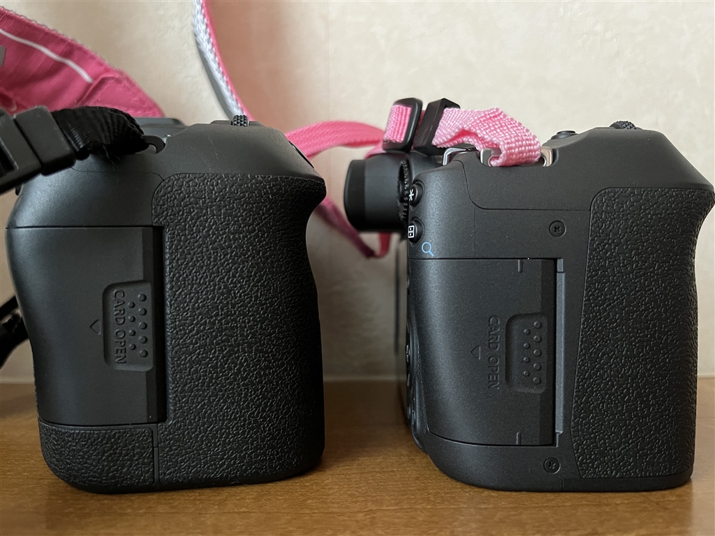 価格.com - 『左がR6 右がR7 グリップの僅かな差が 僕は気になる