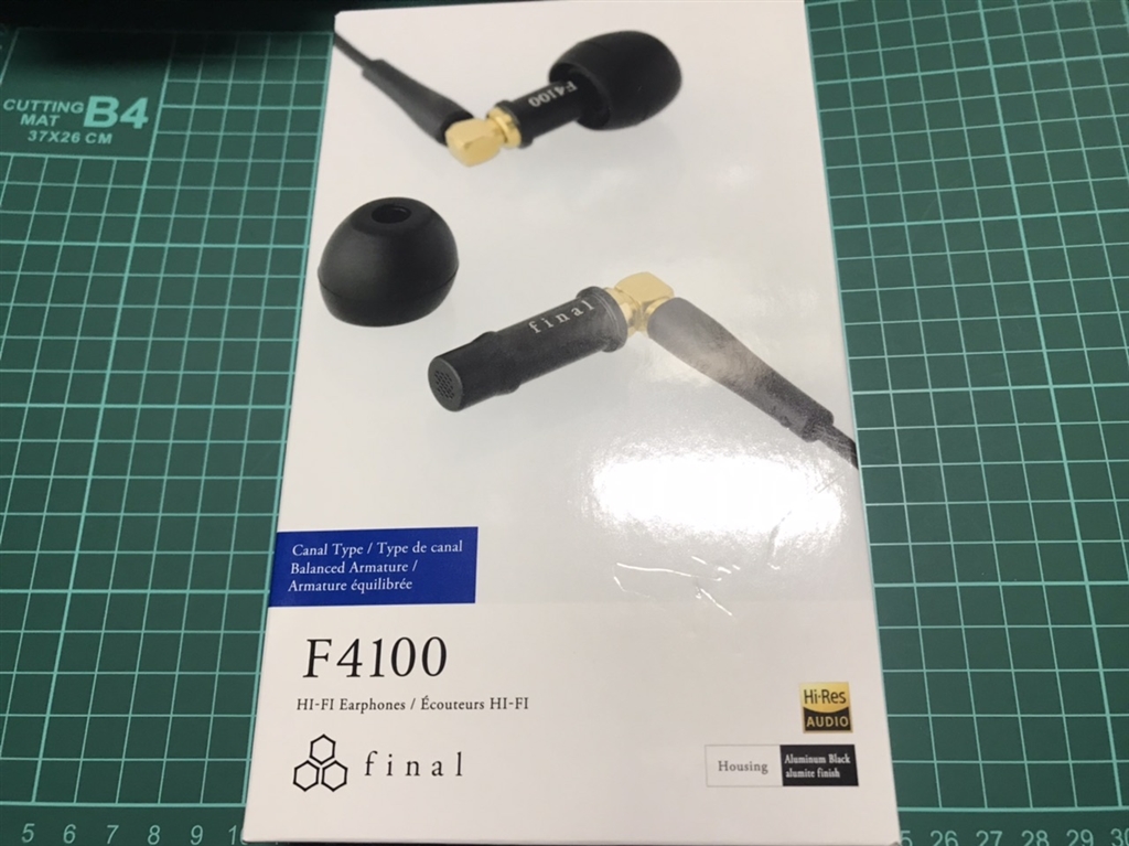 価格.com - 『外箱。』final F4100 FI-F4BALD xuqnkhebさんのレビュー