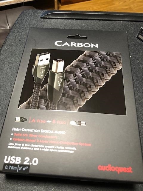 価格.com - AudioQuest USB 2 Carbon USB2/CAR/0.75M/CB [0.75m]  まぐたろうさんのレビュー・評価投稿画像・写真「安心感はありますね」[655953]