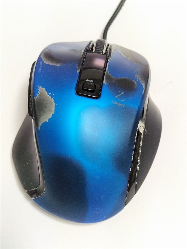 価格.com - 『塗装剥がれ(1年半程使用した状態) 汚くて申し訳ないが