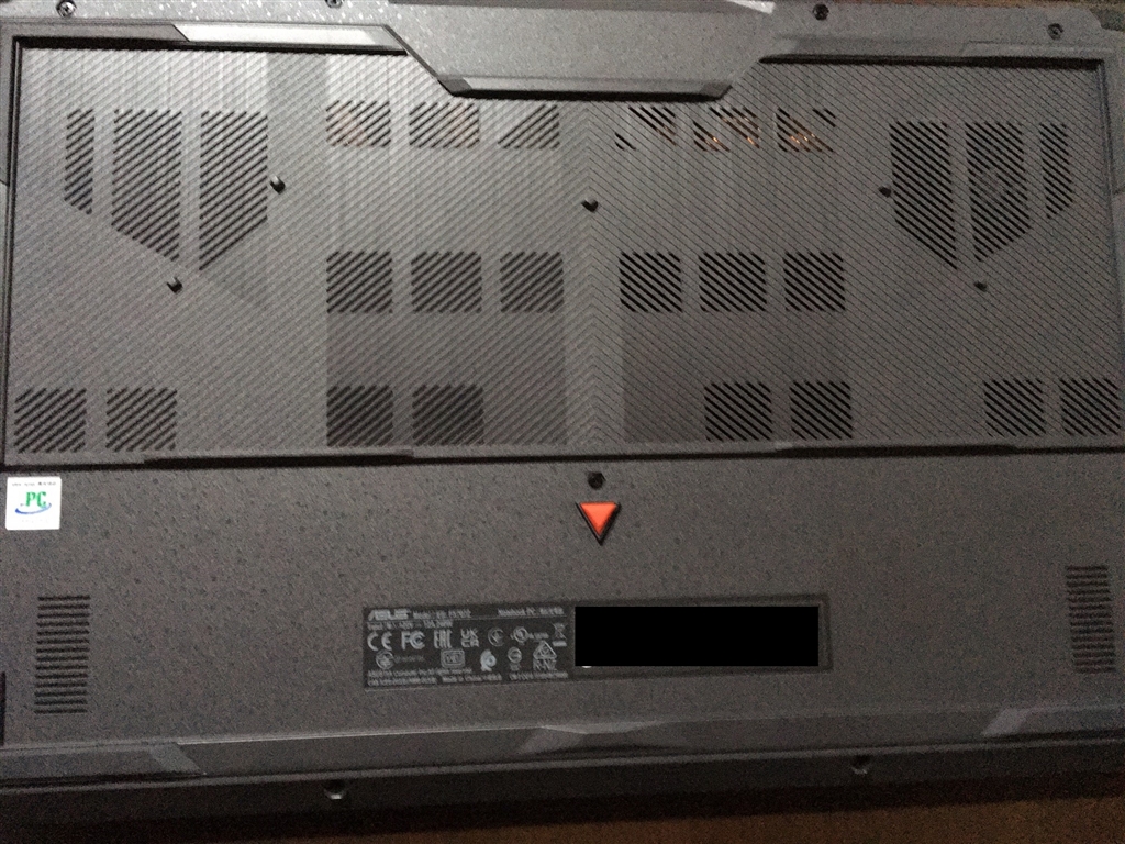 価格.com - 『背面』ASUS TUF Gaming F17 FX707ZR FX707ZR-I7R3070 ゲーム好きのおっさんさんの ...