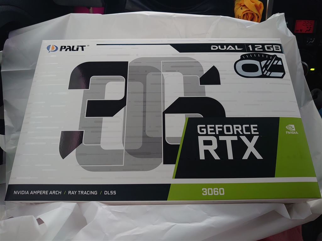 Palit(パリット) GeForce RTX 3060 Dual OC 12GB LHR版 / NE63060T19K9