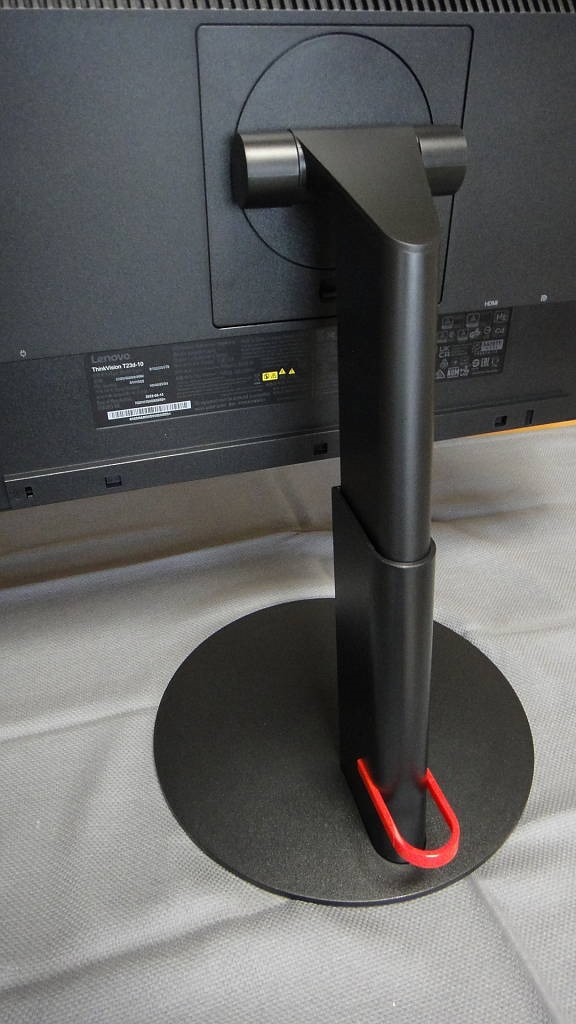 価格.com - 『スタンド・伸ばす』Lenovo ThinkVision T23d-10