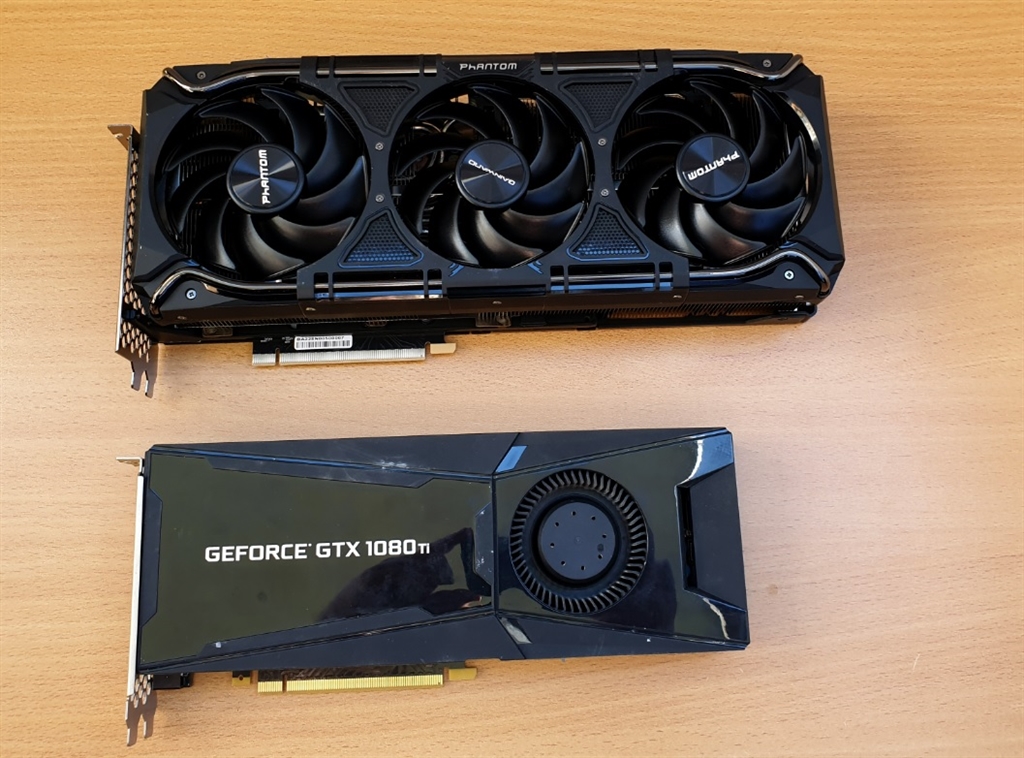 価格.com - 『所有1080Tiがコンパクトに見える』GAINWARD GeForce RTX 4090 Phantom GS  NED4090S19SB-1020P [PCIExp 24GB] わっかなんさんのレビュー・評価投稿画像・写真「バケモンですが・・・」[661950]