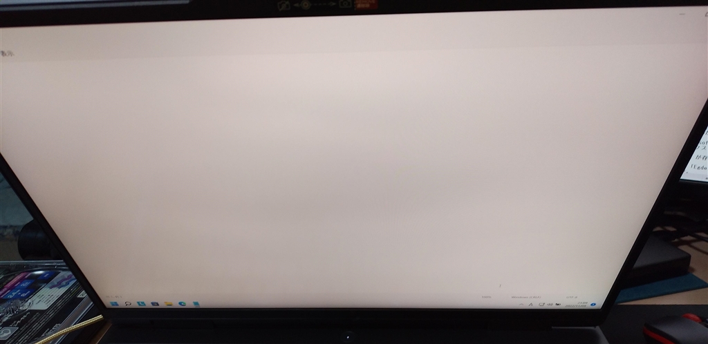 価格.com - 『液晶画面の表示が波打っている（輝度ムラ？）不具合