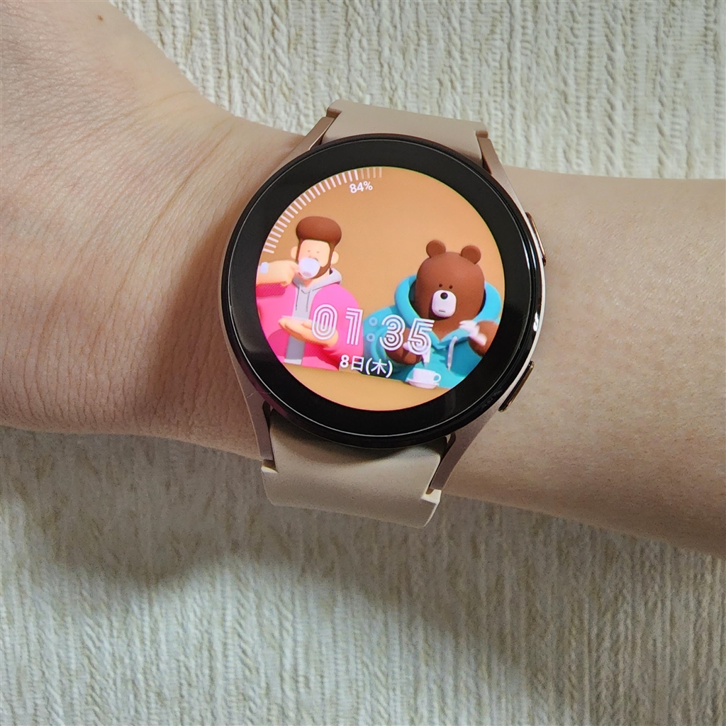 価格.com - サムスン Galaxy Watch4 40mm SM-R860NZDAXJP [ピンクゴールド] myk28さんのレビュー ...