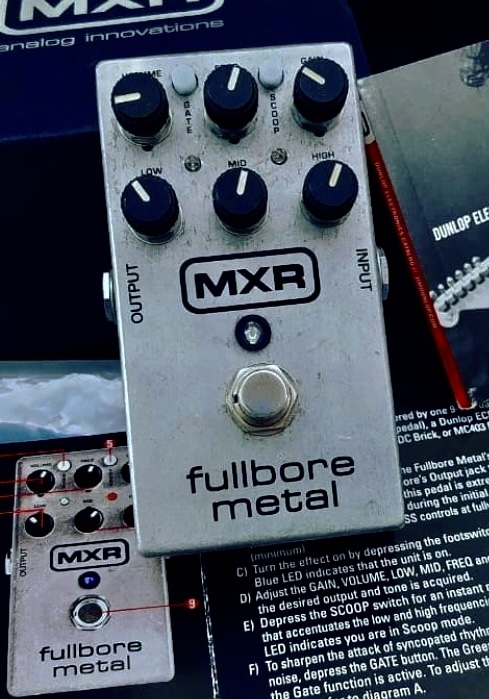 MXR フルボアメタル エフェクター メタラーすら爆死…【MXR Fullbore