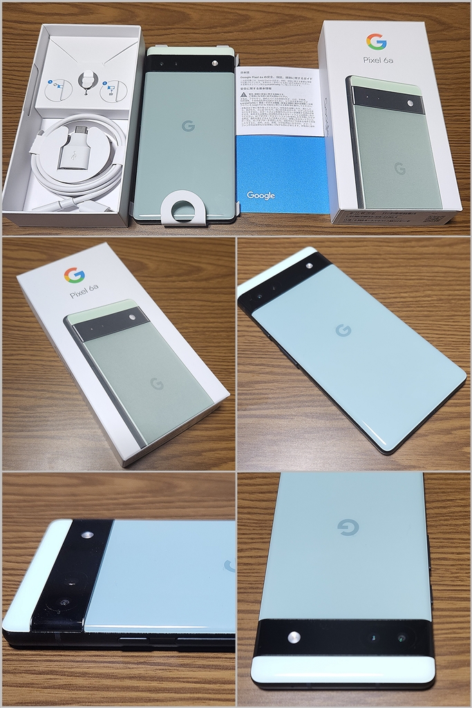 価格.com - 『パッケージ一式、端末外観』Google Pixel 6a au [Sage ...