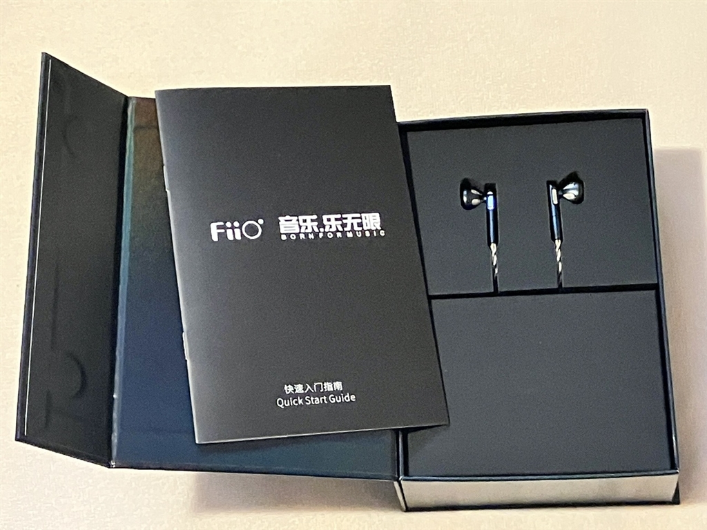 国内送料無料-FIIO インナー型イヤ•ホン FF5 Black ［ハイレゾ対応