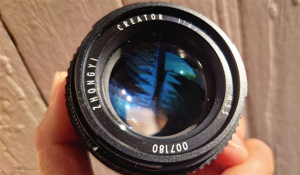 中一光学 ZHONGYI CREATOR 85mm F2 Sony-E ブラック