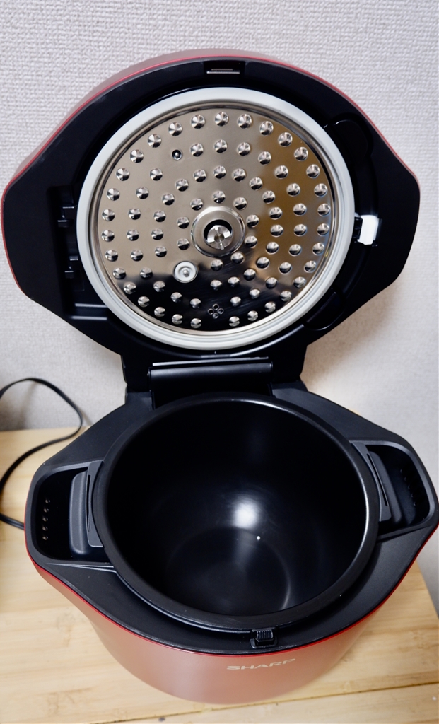 価格.com - 『フタを開けたところ。』シャープ ヘルシオ ホットクック 