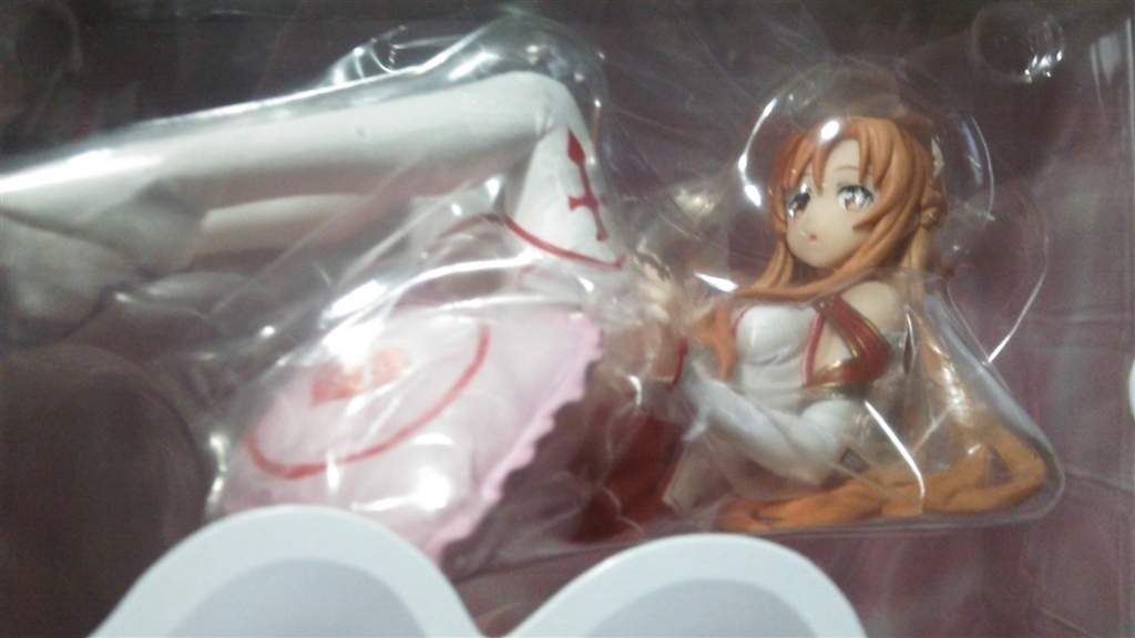 開封済　SAO アスナ 新妻はいつでもYESまくらVer. フィギュア　1/8 ソードアート・オンライン アスナ 新妻はいつでもYESまくらVer. 1/8