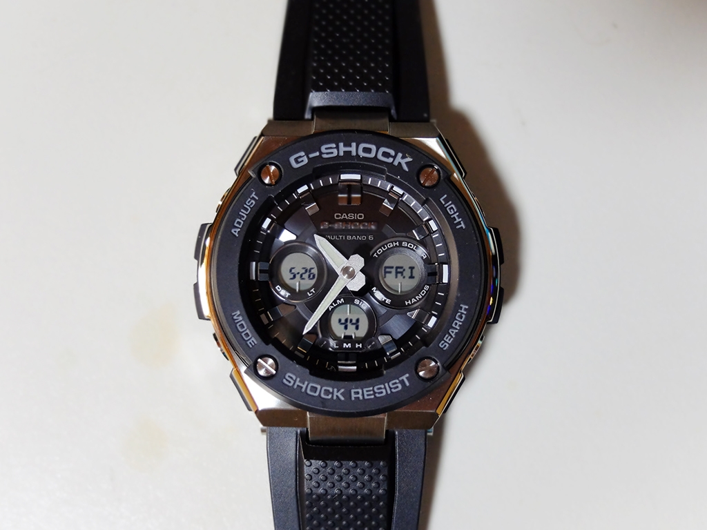 G-shock GST-W300ブルー - 時計