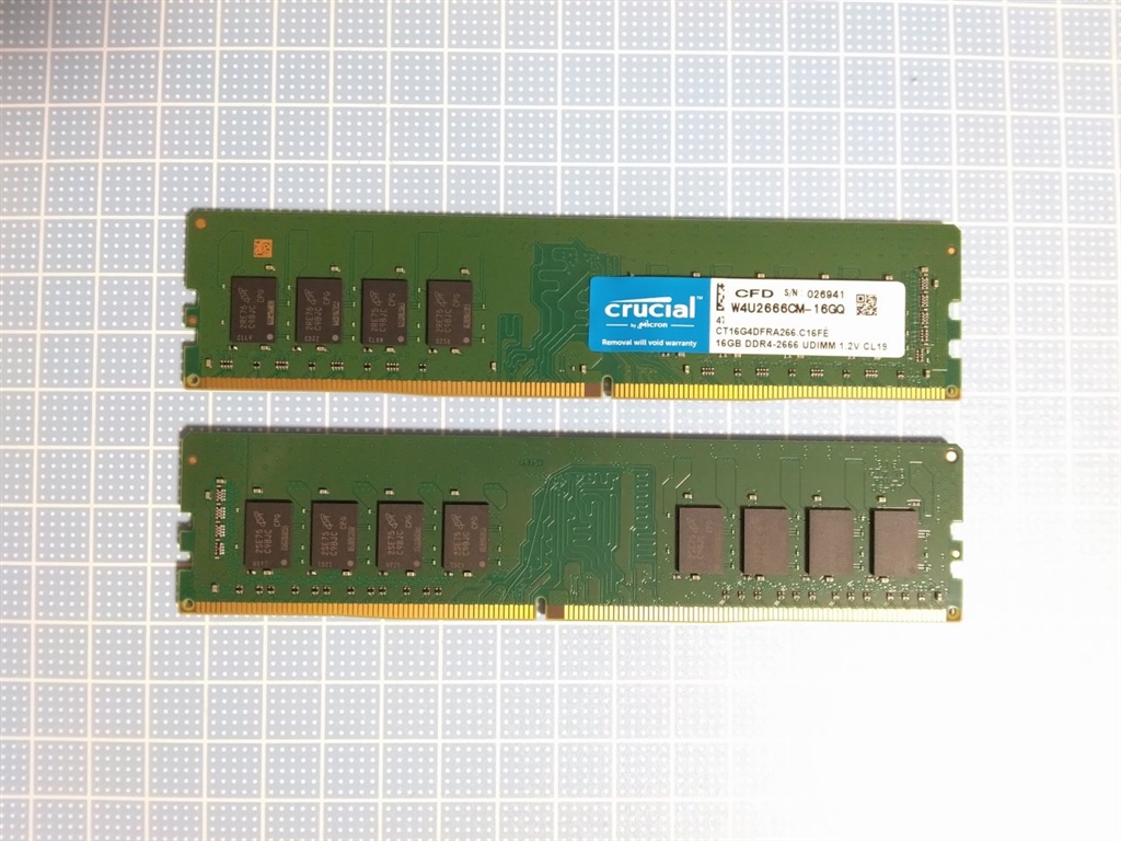  CFD Selection W4U2666CM 16GQ DDR4 PC4 21300 16GB 2 LOGK301 