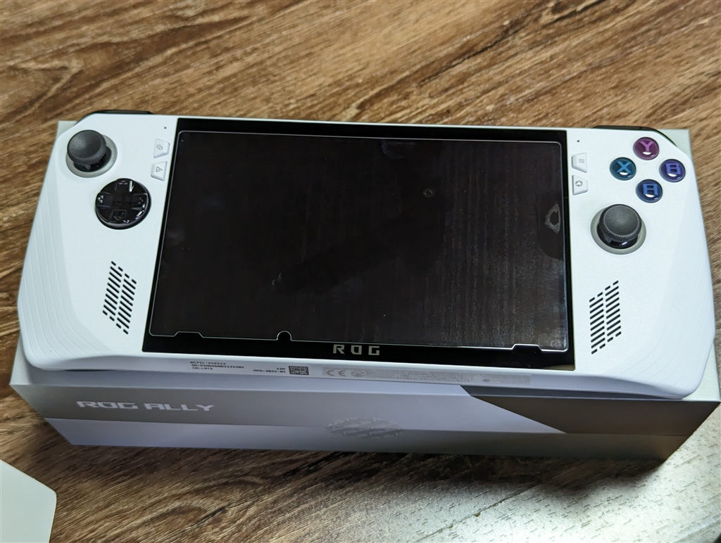 R*‘様 ASUS rogally 保護フィルムとケース付き ASUS rogally 保護フィルムとケース付き PDA工房 SHOP メニュー