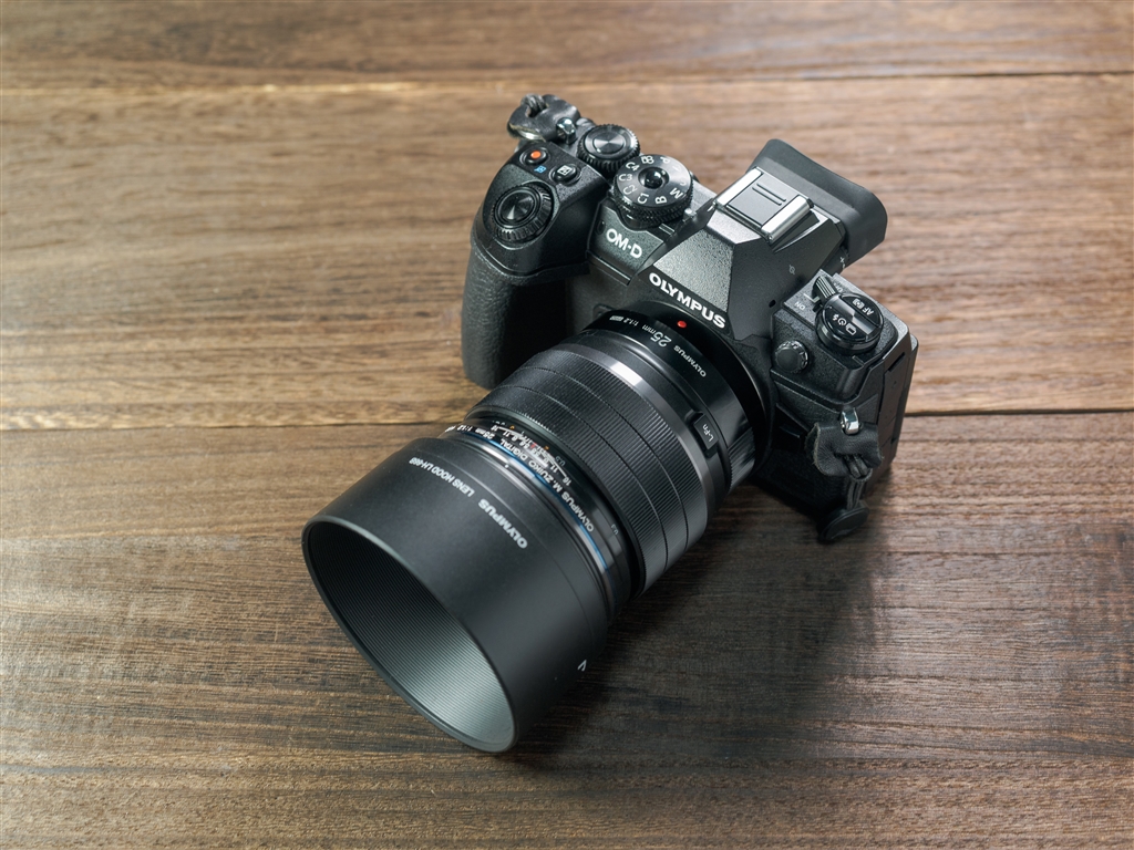 オリンパスOMD-EM10 mark II(オリンパス25mm単焦点レンズ付) - カメラ