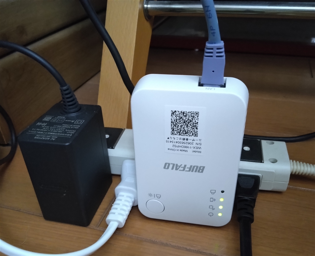 価格.com - 『雷サージ付タップに接続』バッファロー AirStation HighPower WEX-1166DHPS2 [ホワイト ...