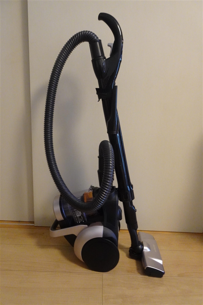 価格.com - 『収納時（横から）』日立 パワかるサイクロン CV-SP900L(V