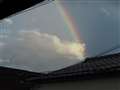 8月２５日　虹が出ました