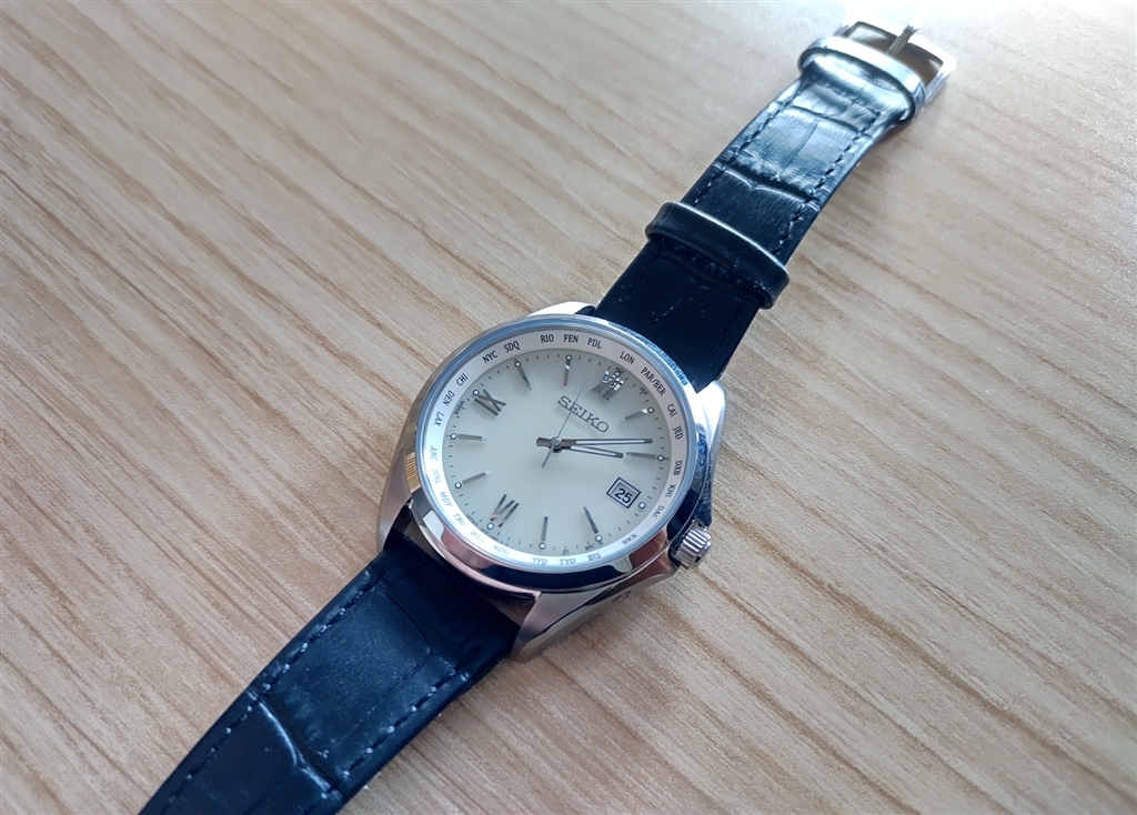 SEIKO腕時計 SBTM295 セイコーセレクション SEIKOSELECTION ワールドタイム ソーラー電波