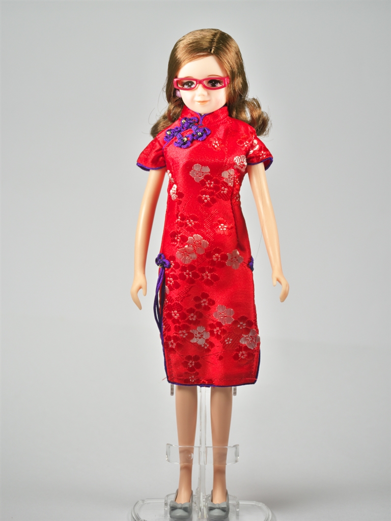 ■ ワールドシリーズ リカちゃん (中国) チャイナドレス リカちゃん ワールドツアーリカちゃん 1992年 中国 | おはぎ@リカちゃん大好き