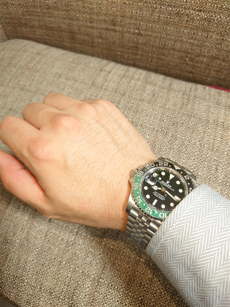 価格.com - 『正統なレフティー着用の例（笑）』ロレックス GMT