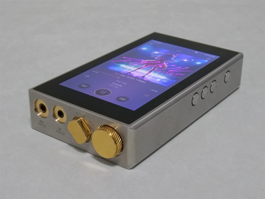 価格.com - 『デザインと質感のご参考に』iBasso Audio DX320MAX Ti [128GB]  鴻池賢三さんのレビュー・評価投稿画像・写真「オンリーワンの拘り！マニア専用！」[720213]