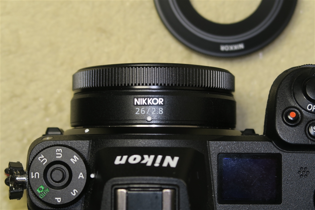 価格.com - 『フード無しなら2枚重ね?』ニコン NIKKOR Z 26mm 価格.com - 『フード無しなら2枚重ね?』ニコン NIKKOR Z 26mm