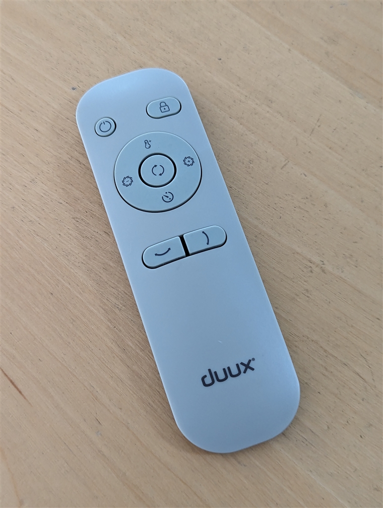 価格.com - 『リモコンです』duux Whisper Flex Touch DXCF33JP