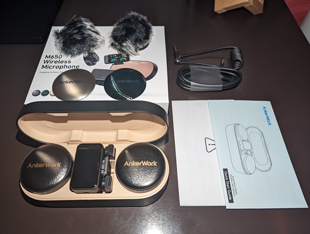 AnkerWork M650 Wireless Microphone（Picked up the AnkerWork M650 