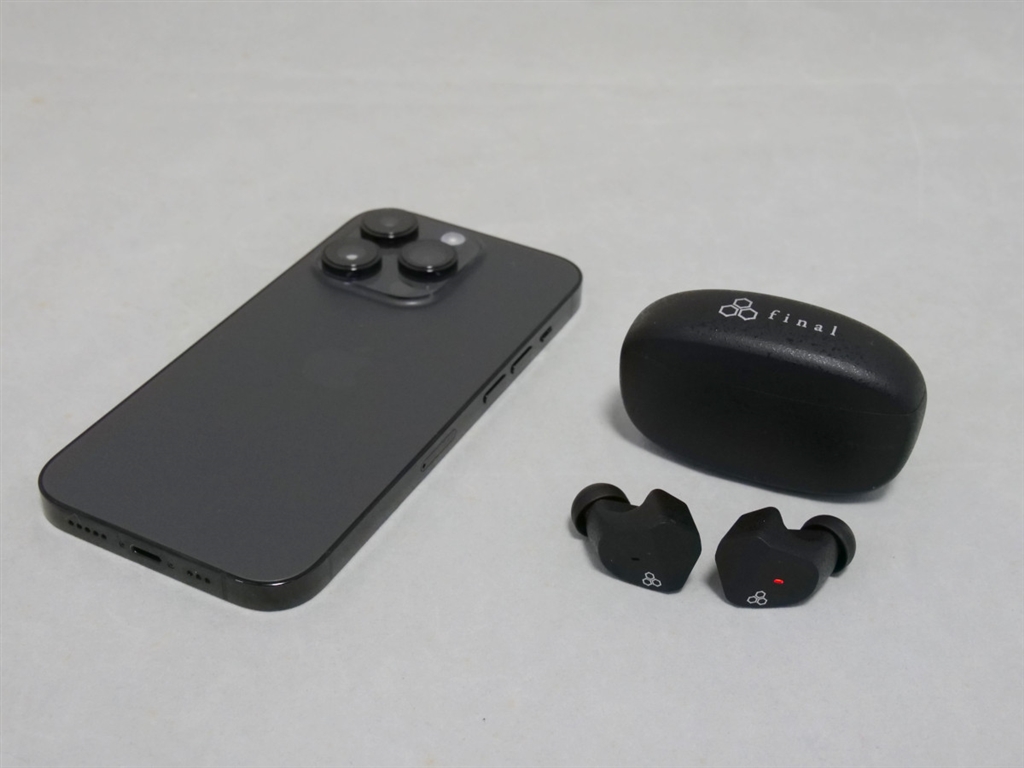 価格.com - 『iPhone14 Proと大きさ比較。』final ZE3000 FI-ZE3DPLTW