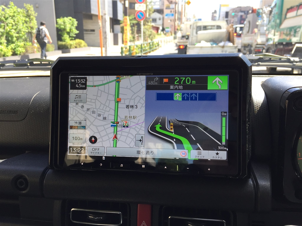 楽ナビ AVIC-RQ720 9インチ大画面 楽ナビ AVIC-RQ720 新品 送料無料 9インチ パイオニア カロッツェリア