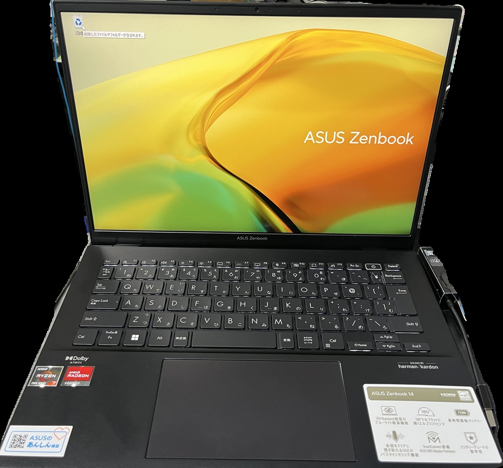 価格.com - 『デスクトップ』ASUS Zenbook 14 UM3402YA UM3402YA-KP395WS [ジェイドブラック ...