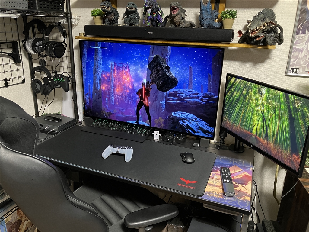 価格.com - 『幅120cm奥行き60cm（奥に5cm程度の隙間有）のデスクに