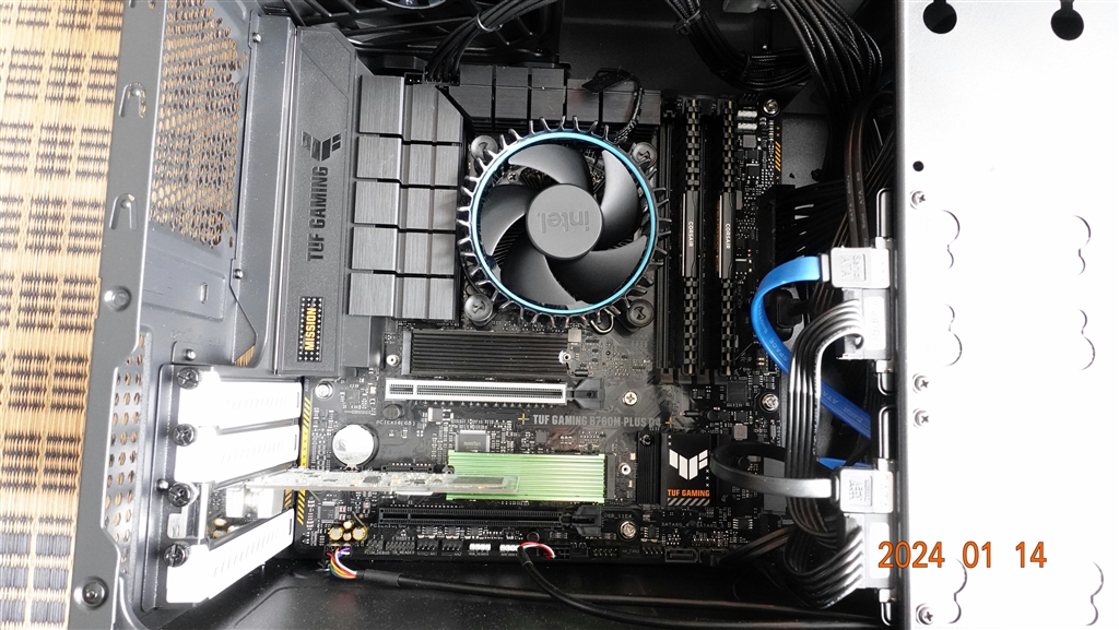 ASUS マザーボードb660m plus d4＋おまけPCケース ASUS マザーボードb660m plus d4＋おまけPCケース TUF GAMING