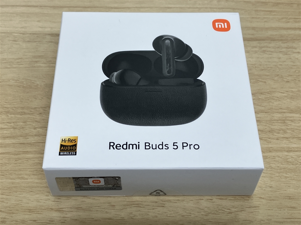 価格.com - 『外箱』Xiaomi Redmi Buds 5 Pro [ミッドナイトブラック 