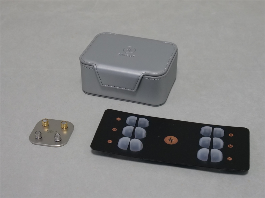 価格.com - 『付属のイヤーチップ、ノズル、ケース。』SIMGOT EA1000