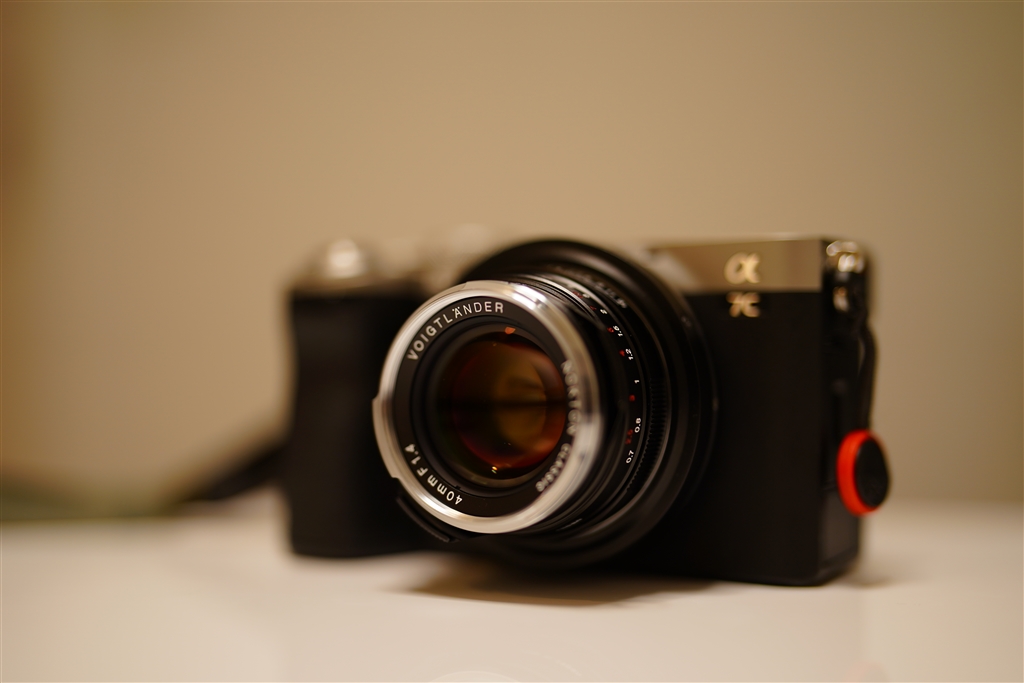 コシナフォクトレンダー　ノクトンクラシック40㎜F1.4SC　アダプター付き コシナフォクトレンダー ノクトンクラシック40㎜F1.4SC
