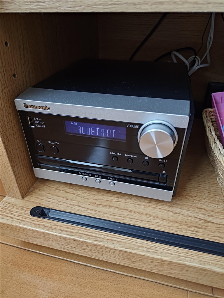 パナソニック PanasonicSC-PM270-S [CDステレオシステム Bluetooth/USB