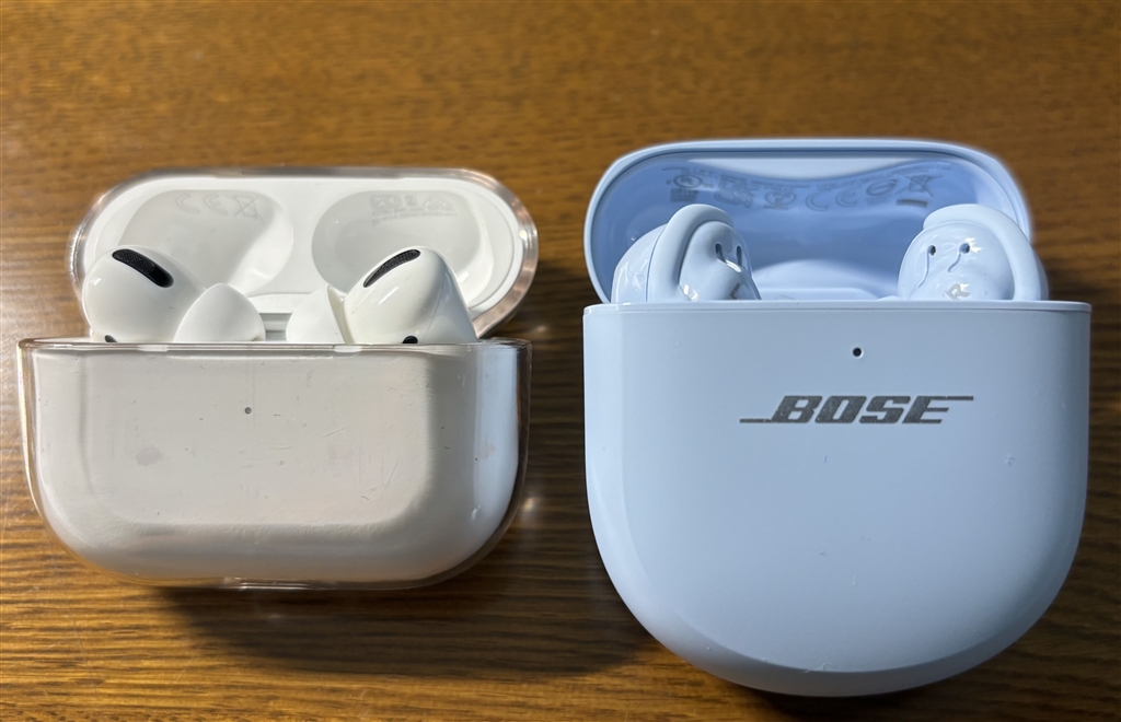 価格.com - Bose QuietComfort Ultra Earbuds [ムーンストーンブルー]  としぃちんさんのレビュー・評価投稿画像・写真「初代Airpods proからQuietcomfort Ultraへ」[743862]