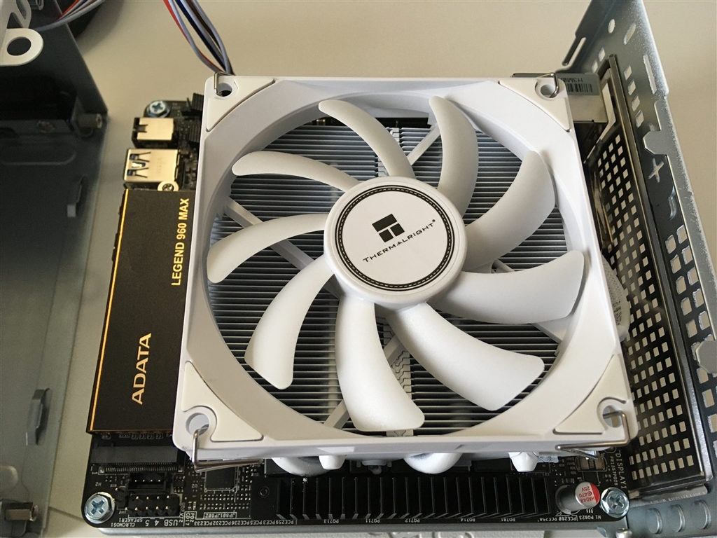 ミニPC ASRock DeskMini X600 & AXP90-X47 FULL 価格.com - 『Thermalright AXP 90 X 47 White』ASRock DeskMini X600