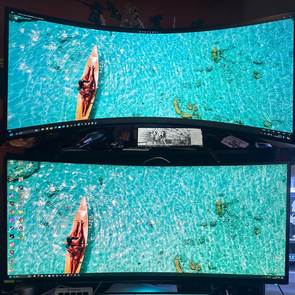 45” UltraGear™ OLED curved gaming monitor | 800R, Ultra-WQHD