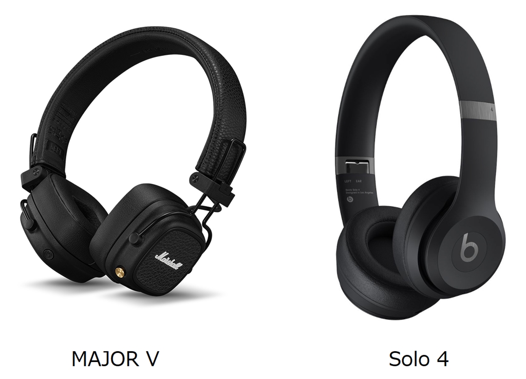 【国内正規品】【未開封】Marshall major V ヘッドホン ブラック MAJOR Marshall V BLACK［MAJOR 5 BK］ ブラック ワイヤレス