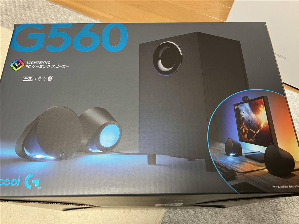 価格.com - ロジクール G560 LIGHTSYNC PC Gaming Speaker  minamochさんのレビュー・評価投稿画像・写真「製品自体は満足の行く出来」[749967]